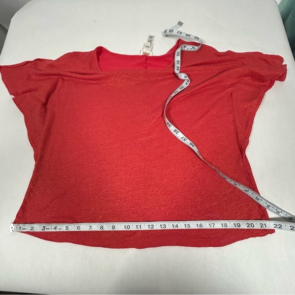 2 for$15 Chico's Vibrant Red Short Sleeve Top 
Chico’s Size 2 (L/12) - Picture 11 of 16